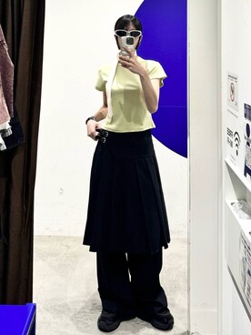 「PLACE STUDIO（プレイススタジオ）のアイテム」を使った、kitunesandayoさん（レディース・167cm）の春コーディネート