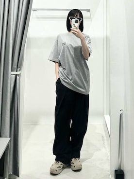 「LMCのアイテム（トップス）」を使った、kitunesandayoさん（レディース・167cm）の夏コーディネート