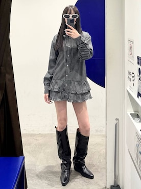 「3.3 Field Trip （3.3フィールドトリップ）のアイテム」を使った、kitunesandayoさん（レディース・167cm）の冬コーディネート