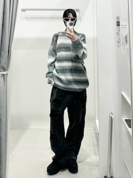 「NOT4NERD（ノットフォーナード）のアイテム」を使った、kitunesandayoさん（レディース・167cm）の冬コーディネート