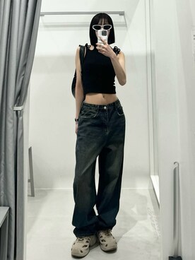 「BITTER CELLS（ビターセルズ）のアイテム」を使った、kitunesandayoさん（レディース・167cm）の春コーディネート