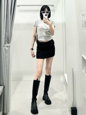 「DEARSTALKER（ディアストーカー）のアイテム」を使った、kitunesandayoさん（レディース・167cm）の夏コーディネート