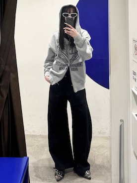 「ALAND（エーランド）のアイテム」を使った、kitunesandayoさん（レディース・167cm）の冬コーディネート