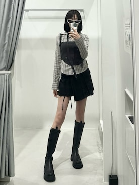 「Midnight Move（ミッドナイトムーブ）のアイテム」を使った、kitunesandayoさん（レディース・167cm）の秋コーディネート