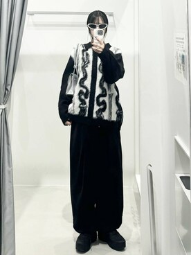 「NOT4NERD（ノットフォーナード）のアイテム（トップス）」を使った、kitunesandayoさん（レディース・167cm）の秋コーディネート