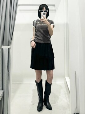 「PLASMASPHERE（プラズマスフィア）のアイテム」を使った、kitunesandayoさん（レディース・167cm）の夏コーディネート