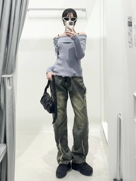 「NOT4NERD（ノットフォーナード）のアイテム」を使った、kitunesandayoさん（レディース・167cm）の冬コーディネート