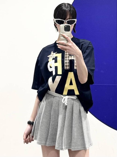 UNISEX】Wai Kei／ハッピーパッチワークT（Tシャツ/カットソー