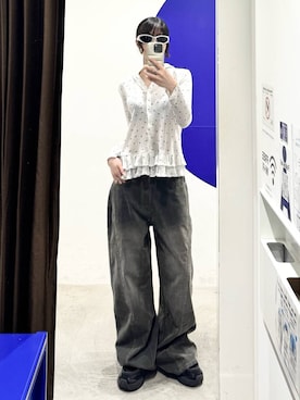 「アイテム（パンツ）」を使った、kitunesandayoさん（レディース・167cm・20代）の夏コーディネート