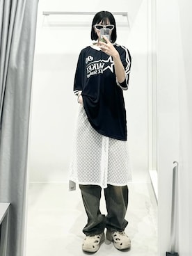 「3.3 Field Trip （3.3フィールドトリップ）のアイテム」を使った、kitunesandayoさん（レディース・167cm）の春コーディネート