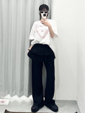 「DEARSTALKER（ディアストーカー）のアイテム」を使った、kitunesandayoさん（レディース・167cm）の春コーディネート