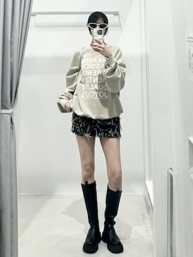 「ALAND（エーランド）のアイテム」を使った、kitunesandayoさん（レディース・167cm）の秋コーディネート