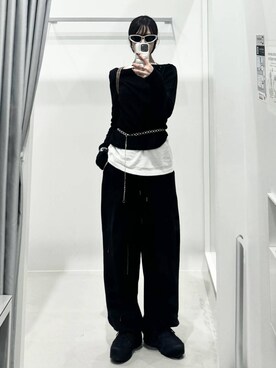 「PLACE STUDIO（プレイススタジオ）のアイテム」を使った、kitunesandayoさん（レディース・167cm）の冬コーディネート