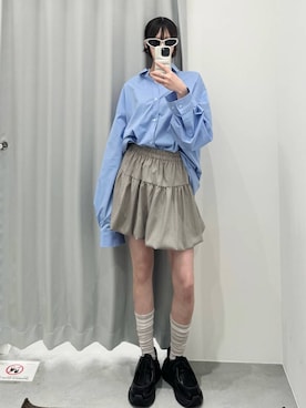 「ASCLO（エジュクロ）のアイテム」を使った、kitunesandayoさん（レディース・167cm）の春コーディネート