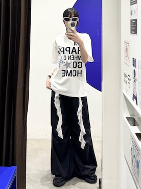 「アイテム（パンツ）」を使った、kitunesandayoさん（レディース・167cm・20代）の夏コーディネート