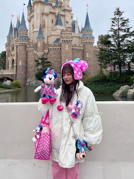 Rinaさん（レディース・156cm）の冬コーディネート