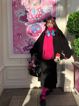 Rinaさん(レディース・156cm)の冬コーディネート