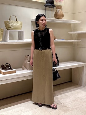 kurumi680さん(レディース・156cm)の夏コーディネート
