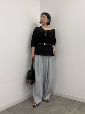 kurumi680さん(レディース・156cm)の夏コーディネート