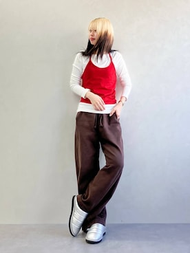 「アイテム（スリッポン）」を使った、ひみorientaltrafficさん（レディース・160cm）の冬コーディネート