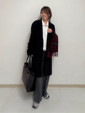 noriさん（レディース・157cm）の冬コーディネート