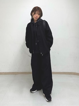 「tk.TAKEO KIKUCHI（ティーケータケオキクチ）のアイテム（その他パンツ）」を使った、noriさん（レディース・157cm）の秋コーディネート