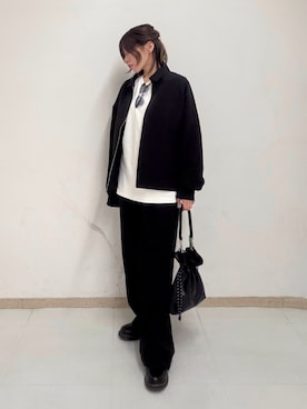 「tk.TAKEO KIKUCHI（ティーケータケオキクチ）のアイテム（パンツ）」を使った、noriさん（レディース・157cm）の夏コーディネート