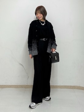 「tk.TAKEO KIKUCHI（ティーケータケオキクチ）のアイテム（その他パンツ）」を使った、noriさん（レディース・157cm）の秋コーディネート