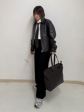 「tk.TAKEO KIKUCHI（ティーケータケオキクチ）のアイテム（ジャケット/アウター）」を使った、noriさん（レディース・157cm）の春コーディネート