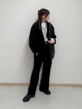 「tk.TAKEO KIKUCHI（ティーケータケオキクチ）のアイテム」を使った、noriさん（レディース・157cm）の秋コーディネート