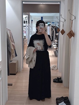 「LOWRYS FARM（ローリーズファーム）のアイテム（ジャケット/アウター）」を使った、ゆうかさん（レディース・153cm）の春コーディネート