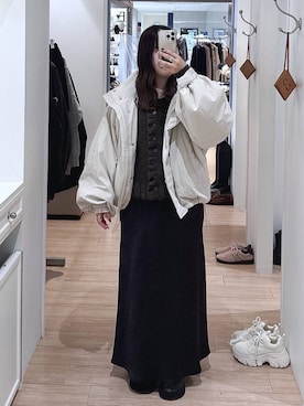 「LOWRYS FARM（ローリーズファーム）のアイテム（ニット/セーター）」を使った、ymys31275さん（レディース・153cm）の秋コーディネート