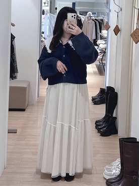 ゆうかさん（レディース・153cm）の冬コーディネート