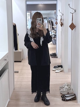 ゆうかさん(レディース・153cm)の秋コーディネート