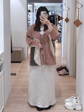 「LOWRYS FARM（ローリーズファーム）のアイテム（タンクトップ）」を使った、ymys31275さん（レディース・153cm）の秋コーディネート