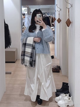 ゆうかさん（レディース・153cm）の冬コーディネート