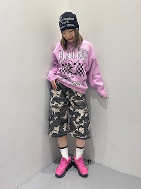 mmさん(レディース・155cm)の冬コーディネート