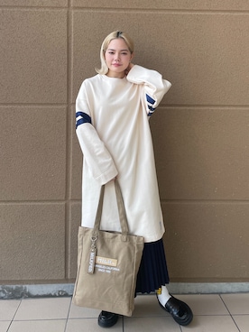 「skirt」｜「アイテム（ワンピース）」を使った、yurichan_4さん（レディース・157cm）の冬コーディネート