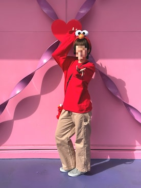 「アイテム（スリッポン）」を使った、Zeroさん（レディース・162cm）の秋コーディネート