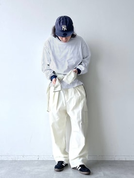 「RAGEBLUE（レイジブルー）のアイテム（帽子）」を使った、みやさん（メンズ・181cm）の冬コーディネート