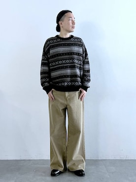 「若見え」｜みやさん（メンズ・181cm）の冬コーディネート