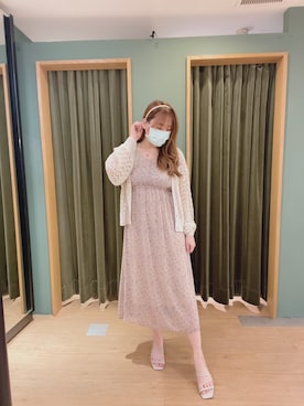 翁翁さん（レディース・163cm）の春コーディネート