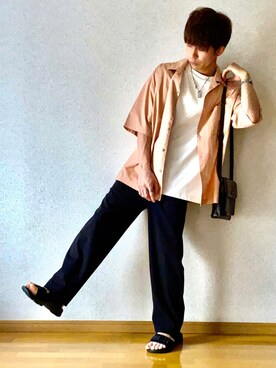 RUMINASさん（メンズ・168cm）の夏コーディネート