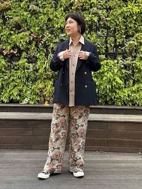 「NOMBRE IMPAIR（ノンブルアンペール）のアイテム」を使った、kunisada.さん（レディース・160cm）の秋コーディネート