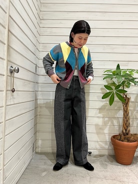 「NOMBRE IMPAIR（ノンブルアンペール）のアイテム」を使った、kunisada.さん（レディース・160cm）の秋コーディネート