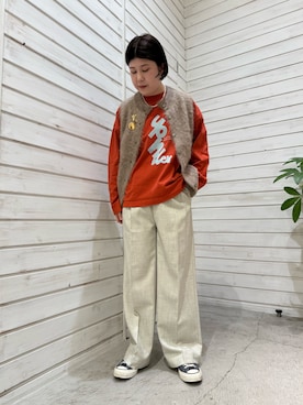 「NOMBRE IMPAIR（ノンブルアンペール）のアイテム」を使った、kunisada.さん（レディース・160cm）の秋コーディネート