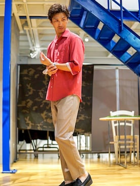 2ndbmさん（メンズ・174cm）の夏コーディネート