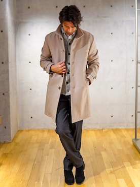 2ndbmさん（メンズ・174cm）の秋コーディネート