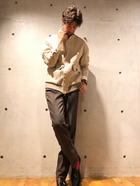 2ndbmさん（メンズ・174cm）の秋コーディネート