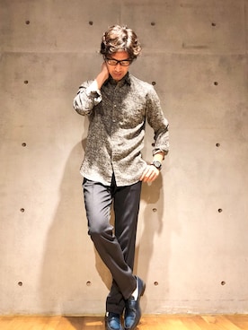 「CROWDED CLOSET（クラウデッドクローゼット）のアイテム」を使った、2ndbmさん（メンズ・174cm）の春コーディネート